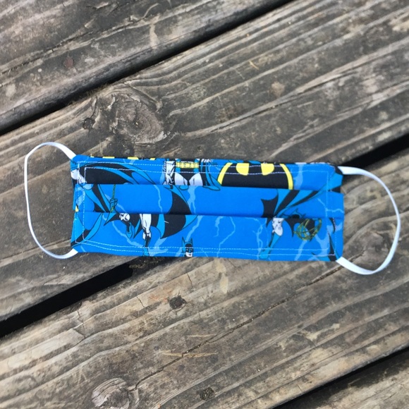 WEEKEND SALE Batman Inspired blue Adult Face Mask! - Picture 2 of 4
